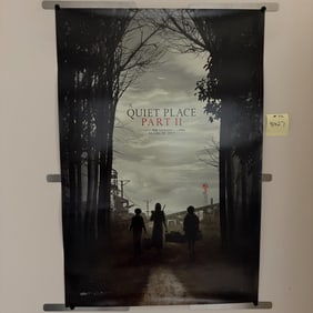 A Quiet Place Pt. 2 Double Sided Movie Poster