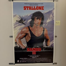 Rambo Part 3 Original 1988 Movie Poster