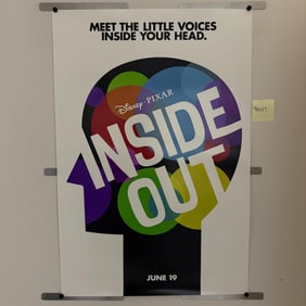 Disney/ Pixar Inside Out Original 2015 Poster