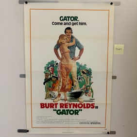 Gator Original 1976 One Sheet Movie Poster