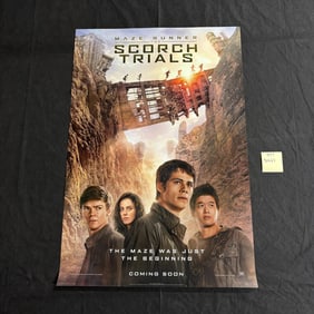 Maze Runner Scorch Trials Double Sided Poster