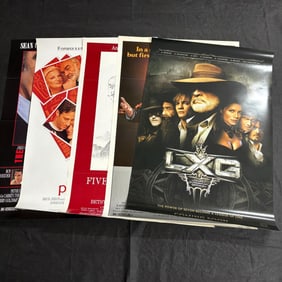 Large lot of Sean Connery Movie Posters