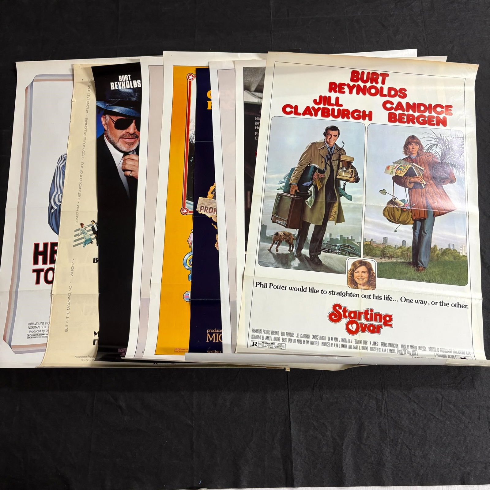 Large lot of Burt Reynolds Movie Posters (1 of 6)