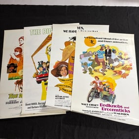 Lot of Vintage Disney Movie Posters, Herbie