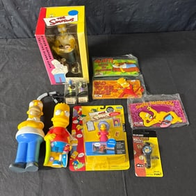 Large lot of Simpson Collectibles, NIB Toys +