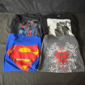 Superman, Spider-man and Star Wars T Shirts