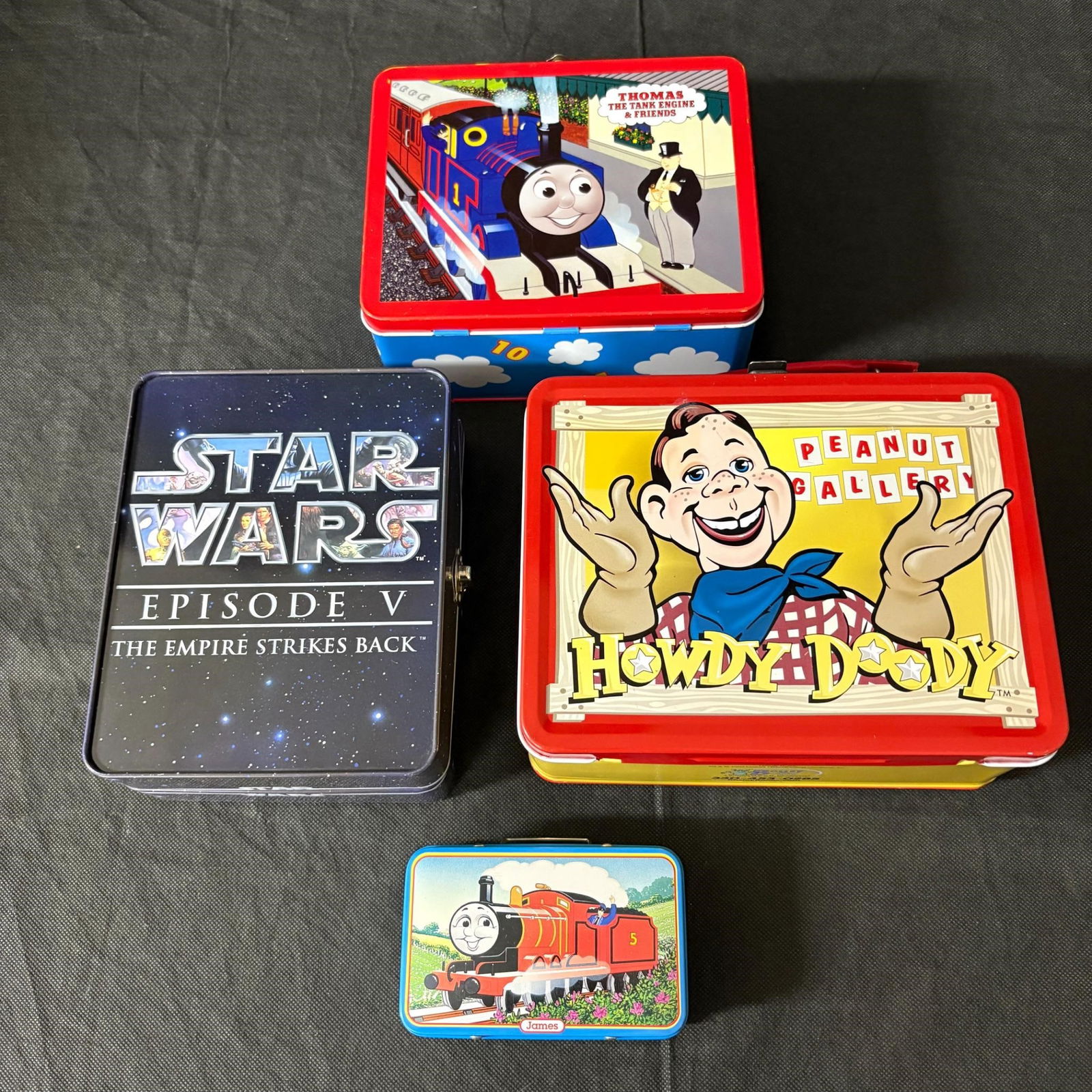 Lot of 1990s Metal Lunch Boxes, Star Wars (1 of 3)