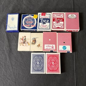 Lot of Vintage Playing Card Decks