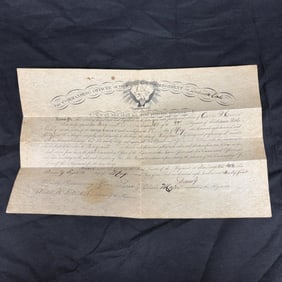 Civil War Era Promotion Orders, Sig by Lewis Blair