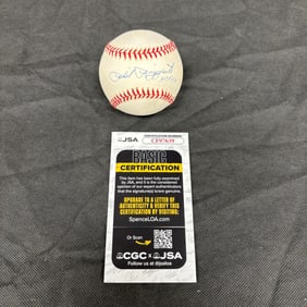 Phil Rizzuto Signed Baseball, JSA COA