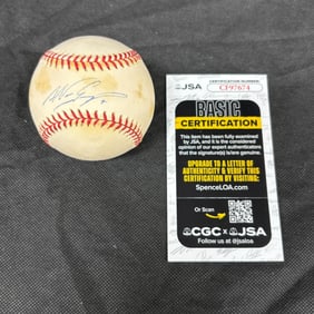 Nomar Garciaparra Signed Baseball, JSA COA