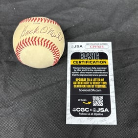 Buck O'Neil Signed Baseball, JSA COA