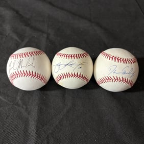 Orioles Players Signed Baseballs, Markakis +