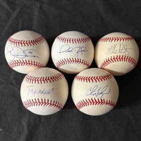 Large lot of Signed Baseballs, Cliff Floyd +