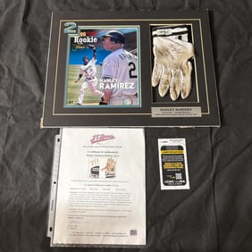 Hanley Ramirez Game Uses, Signed Batting Glove COA