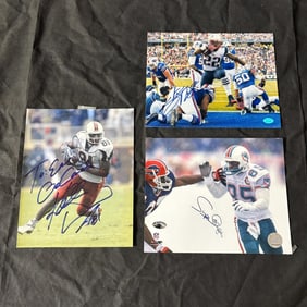Lot of Signed Football Player Photos