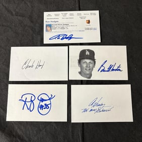 1970s Baseball Player Autos, Randy Jones +