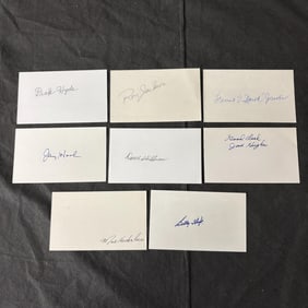 1950s Baseball Player Autos, Ron Jackson +