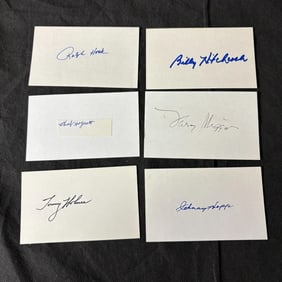1920s-40s Baseball Player Autos, Larry Higgins +