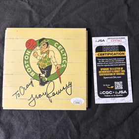 Frank Ramsey Signed Floorboard, JSA COA