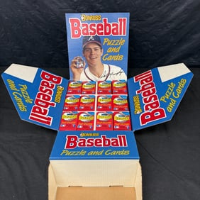 1988 Donruss Wax Pack Display Case 216 Wax Packs