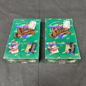 Two Sealed 1993 Studio Baseball Card Boxes