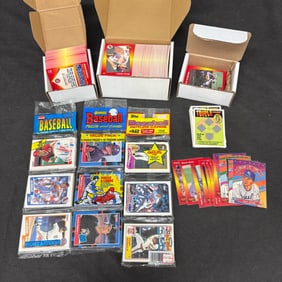 1980s, 90s Baseball Rack Packs, 3P Game