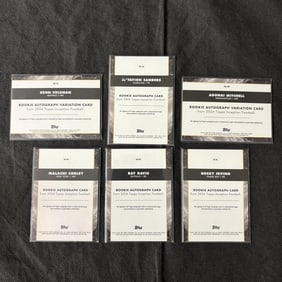 2024 Topps Inception Football Rookie Auto Cards