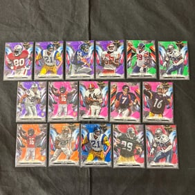 Lot of 2024 Topps Inception Football Cards, #ed
