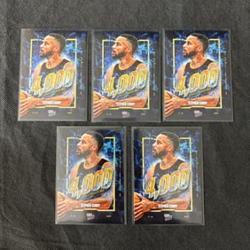 Topps Now Steph Curry 4,000 Career 3-Pointers