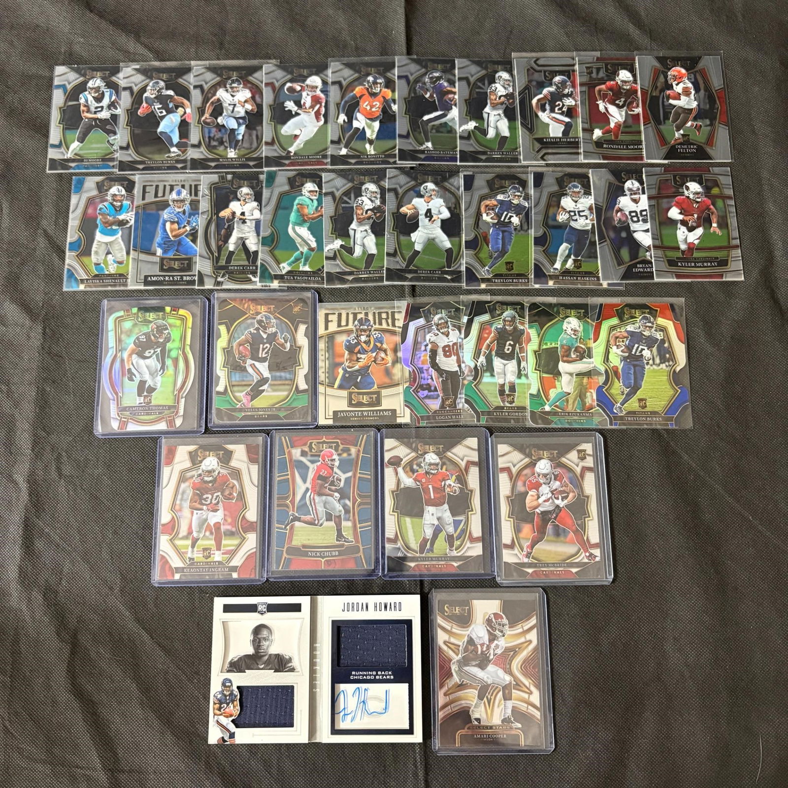 Panini Select + Jordan Howard Playbook Cards (1 of 7)