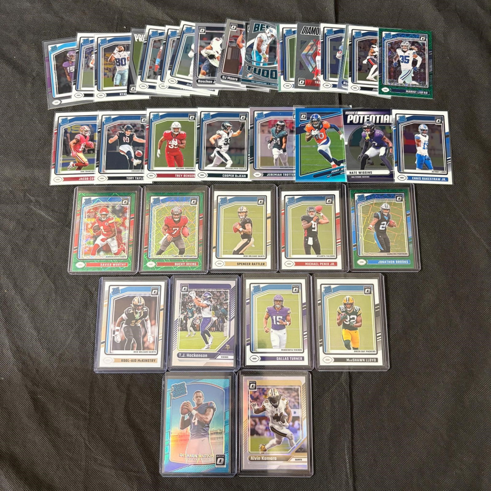 Donruss Optic Football Cards, Deshaun Watson RC (1 of 6)