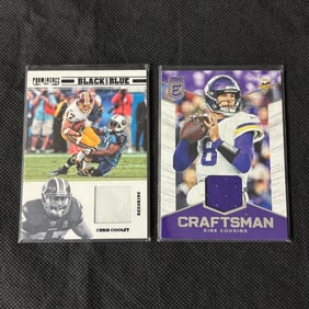 Kirk Cousins, Chris Cooley Jersey Cards