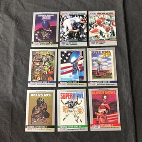 9 NFL Super Bowl Cards