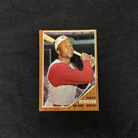 Frank Robinson 1962 Topps Baseball Card