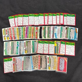 1970s Topps Team Checklist Baseball Cards