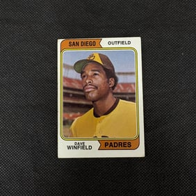 1974 Topps Dave Winfield Rookie Baseball Card