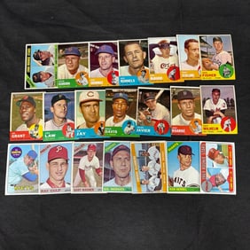 1960s Topps Baseball Card lot, Richie Ashburn +