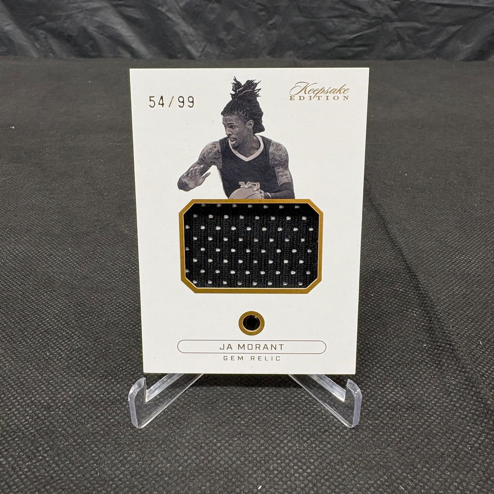 Ja Morant Gem Relic Card #/99 (1 of 2)