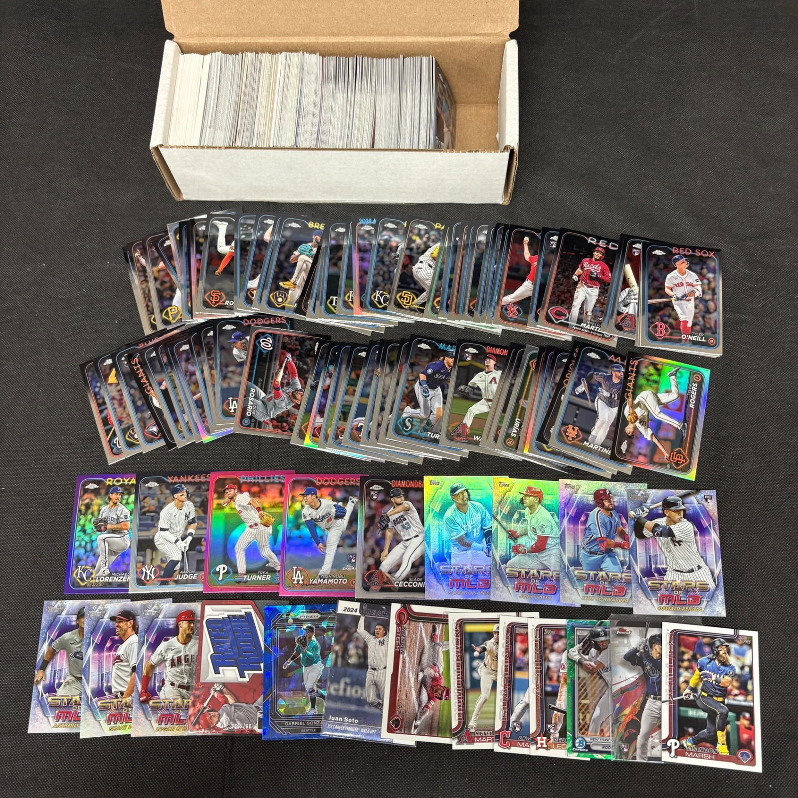 100s of Modern Baseball Cards, Brandon Marsh + (1 of 6)