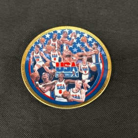 1992 USA Basketball Team Plate, Dream Team
