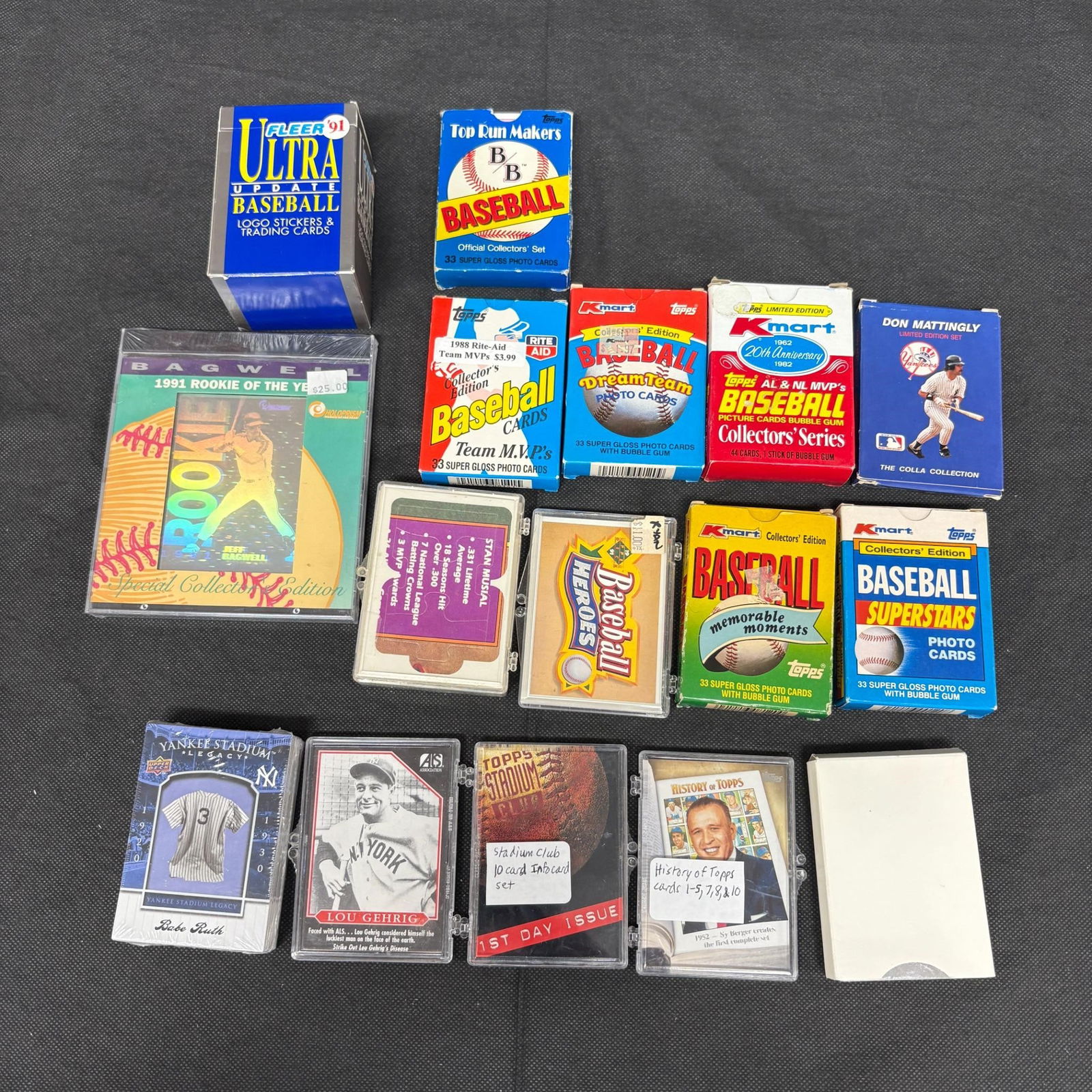 Mix lot of 1990s-2000s Specialty Baseball Cards (1 of 5)