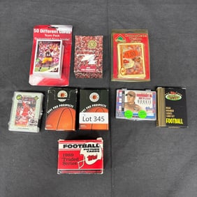 Sports Card Specialty Sets, Football, Basketball