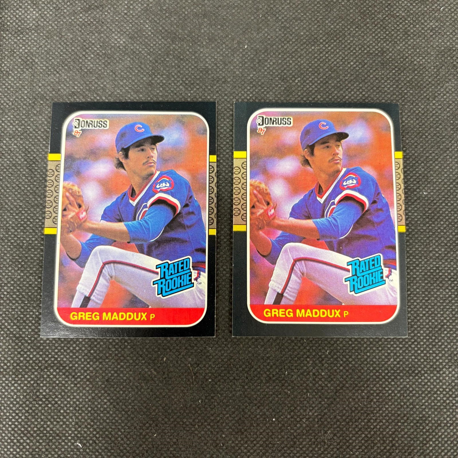 Greg Maddux Rookie Cards (1 of 2)