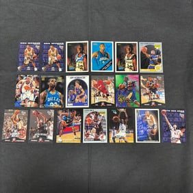 Autographed Basketball Card lot