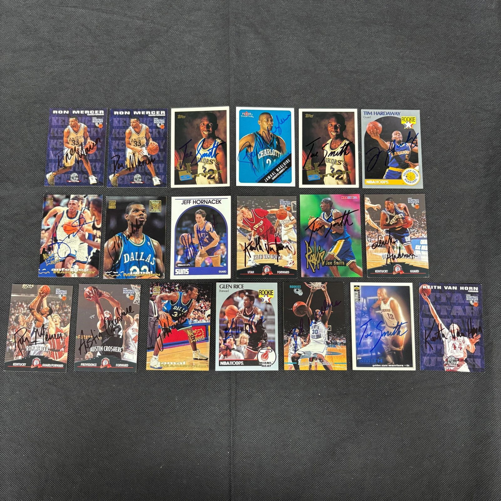 Autographed Basketball Card lot (1 of 3)
