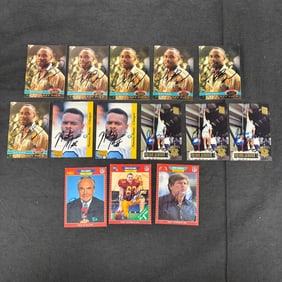 Autographed Football Cards, Cliff Floyd +