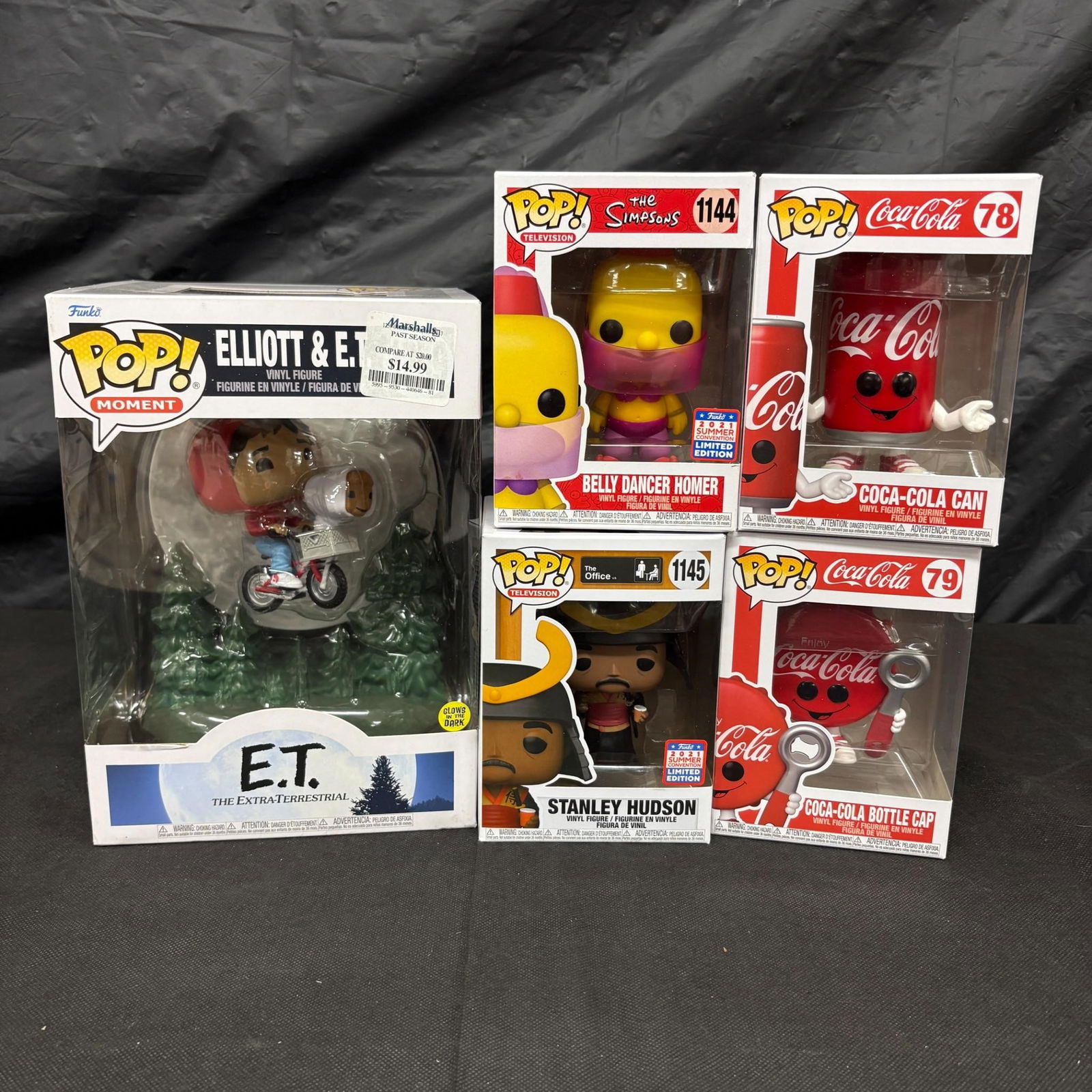 Funko Pop Lot, Simpsons, ET, Coke + (1 of 4)
