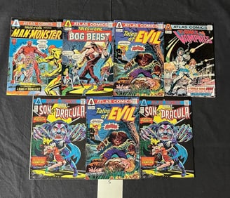 Atlas Bronze Age Horror Lot w/ Planet of Vampires