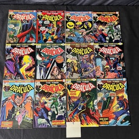 Tomb of Dracula Marvel Bronze Age Horror Comics